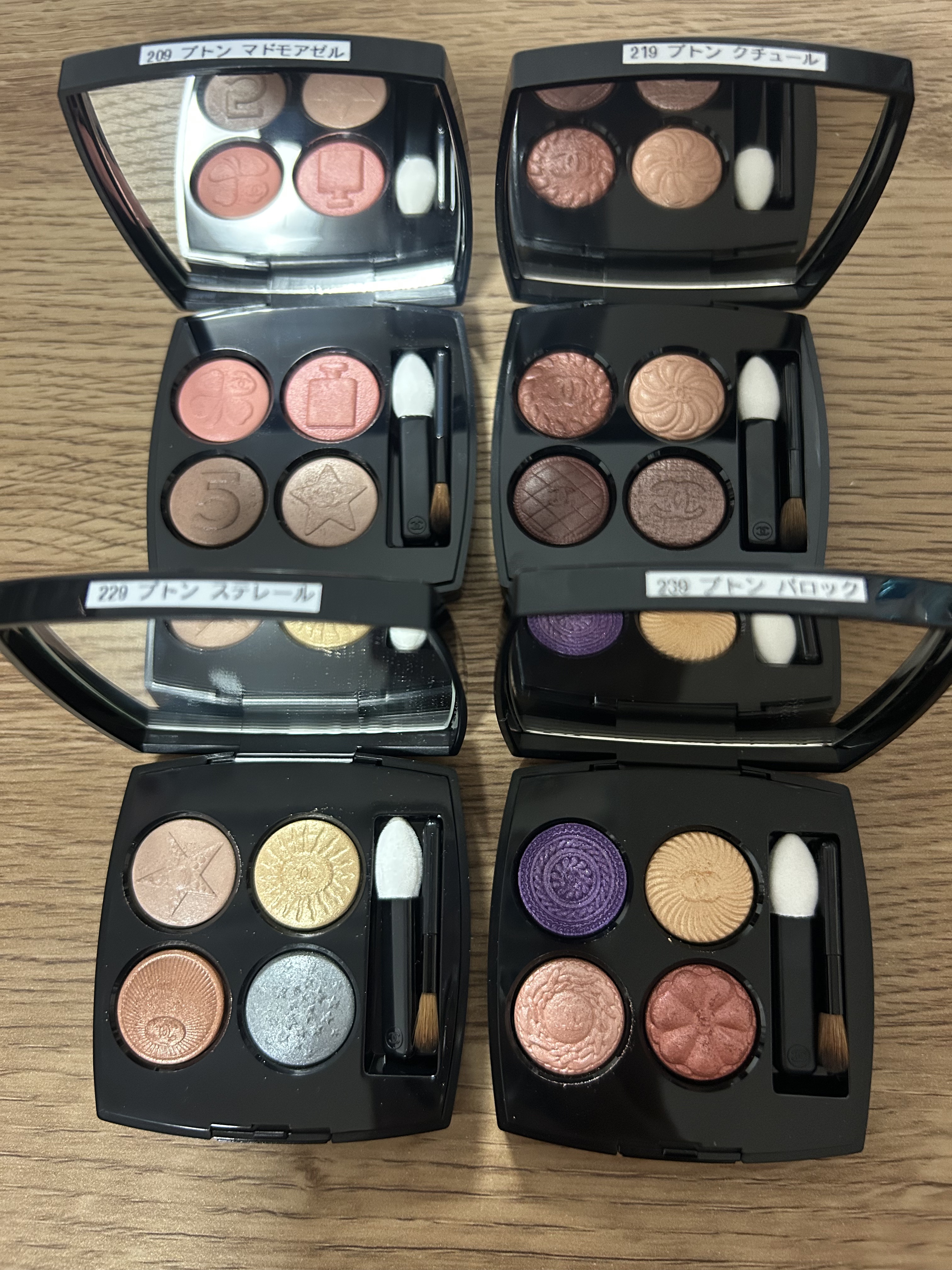 レ キャトル オンブル ブトン/CHANEL/アイシャドウパレットを使ったクチコミ（1枚目）