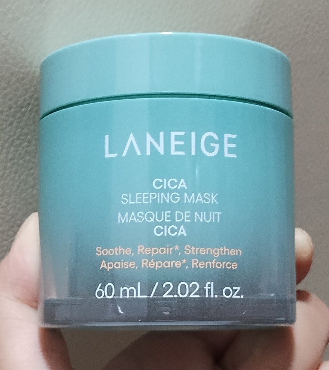 シカスリーピングマスク N/LANEIGE/フェイスクリームを使ったクチコミ（3枚目）