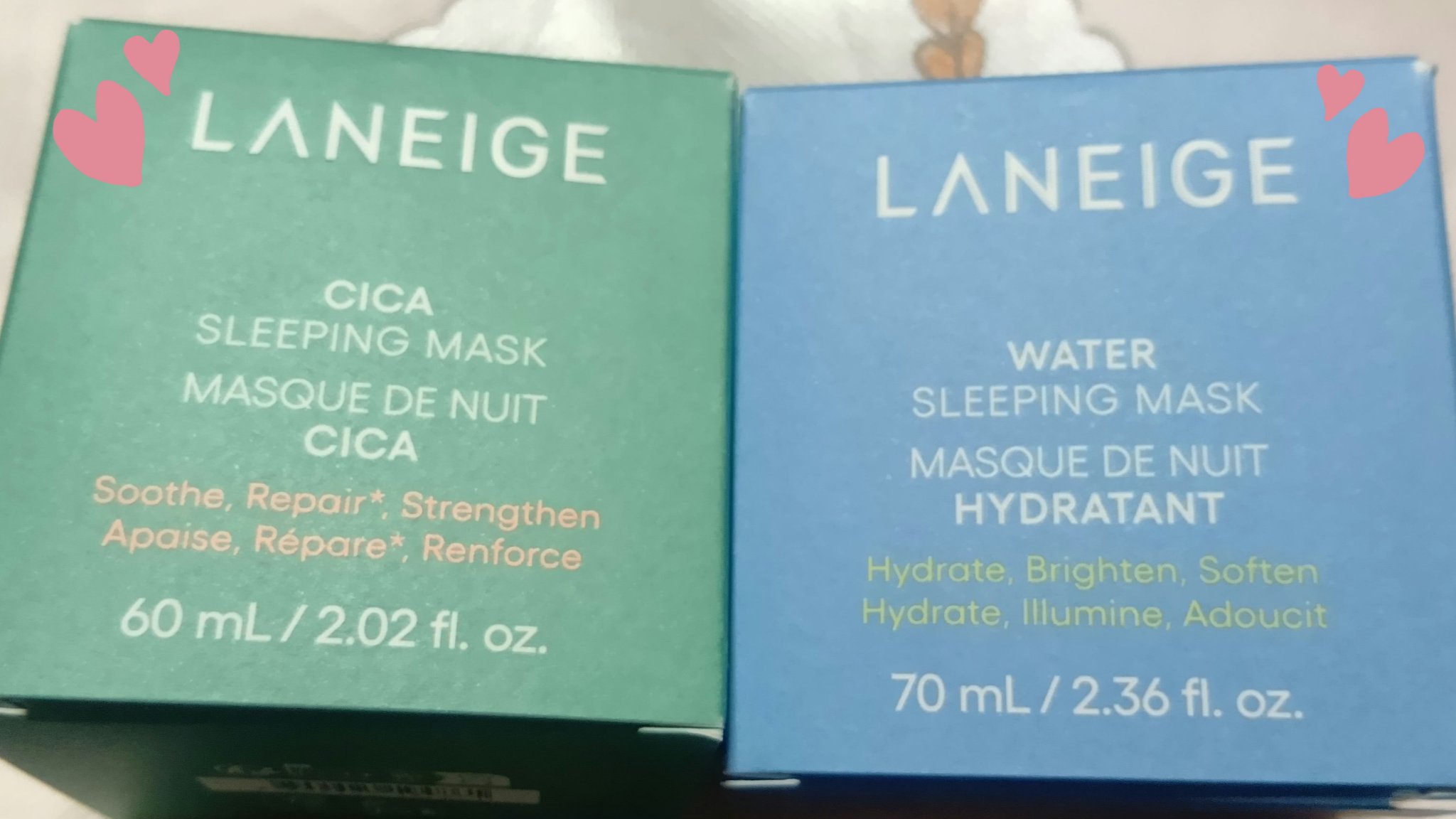 シカスリーピングマスク N/LANEIGE/フェイスクリームを使ったクチコミ（1枚目）