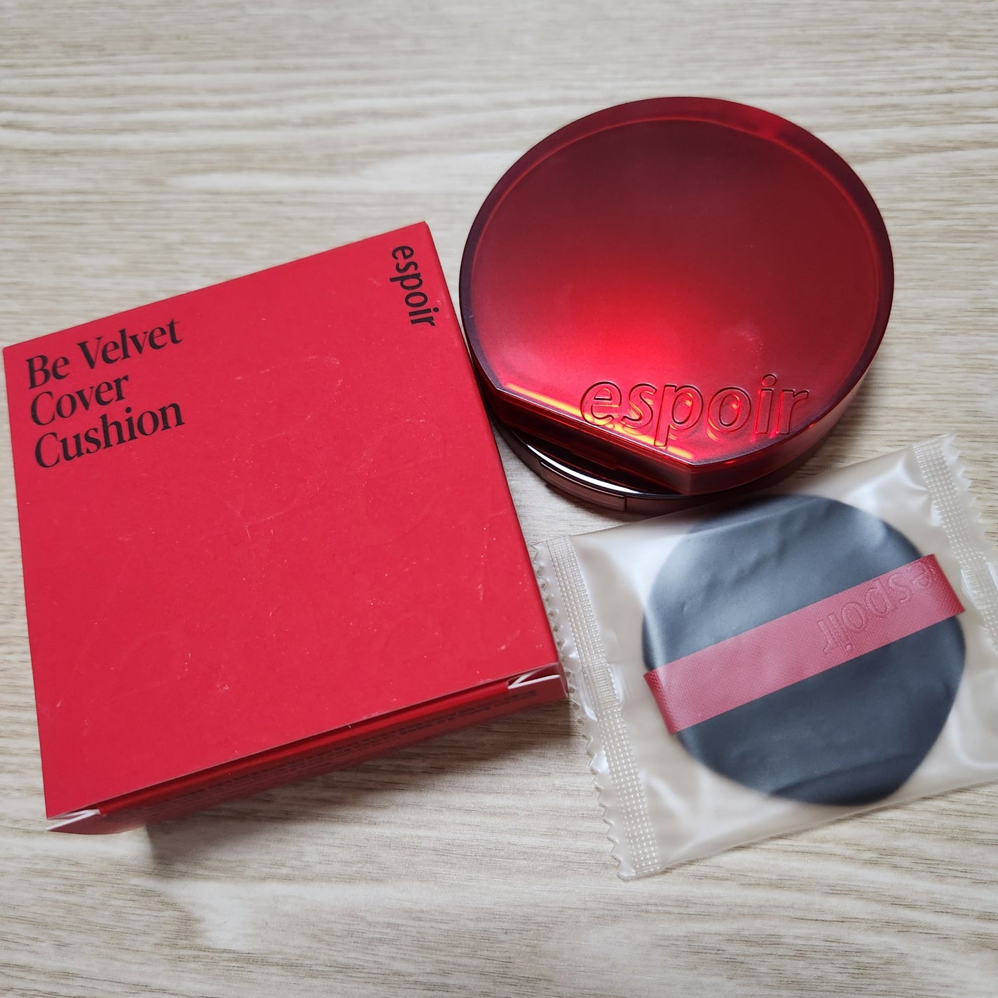 ビーベルベットカバークッション/espoir/クッションファンデーションを使ったクチコミ(1枚目)
