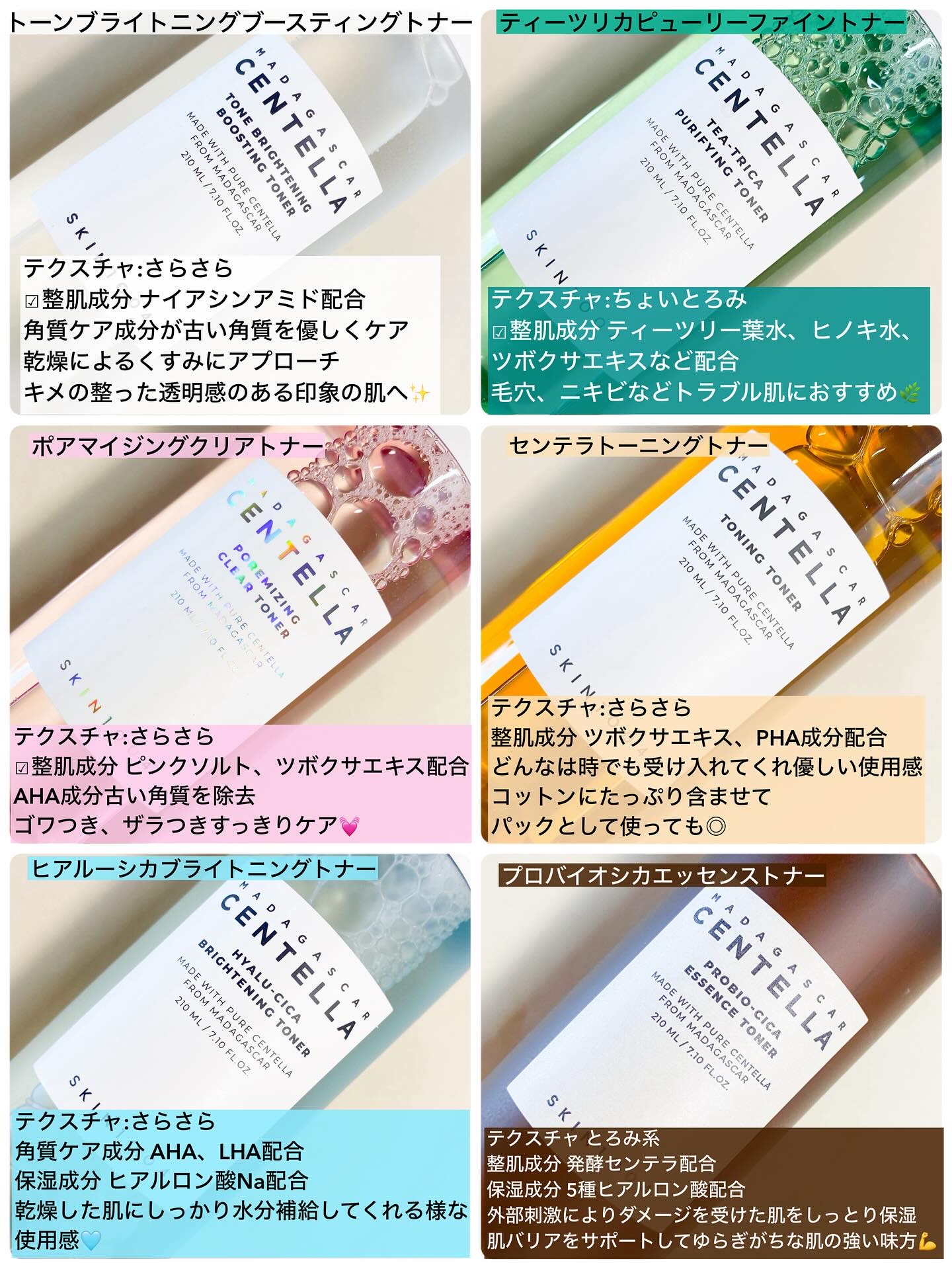 センテラ トーニングトナー/SKIN1004/化粧水を使ったクチコミ（2枚目）