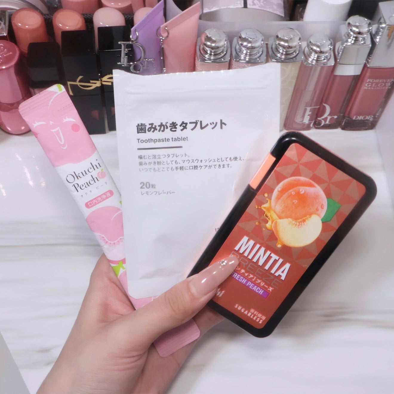 ミンティアブリーズ フレッシュピーチ/アサヒフードアンドヘルスケア/食品を使ったクチコミ(1枚目)