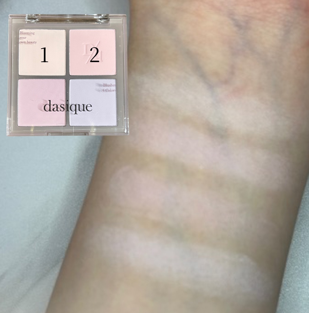 シャドウパレット/dasique/アイシャドウパレットを使ったクチコミ（3枚目）