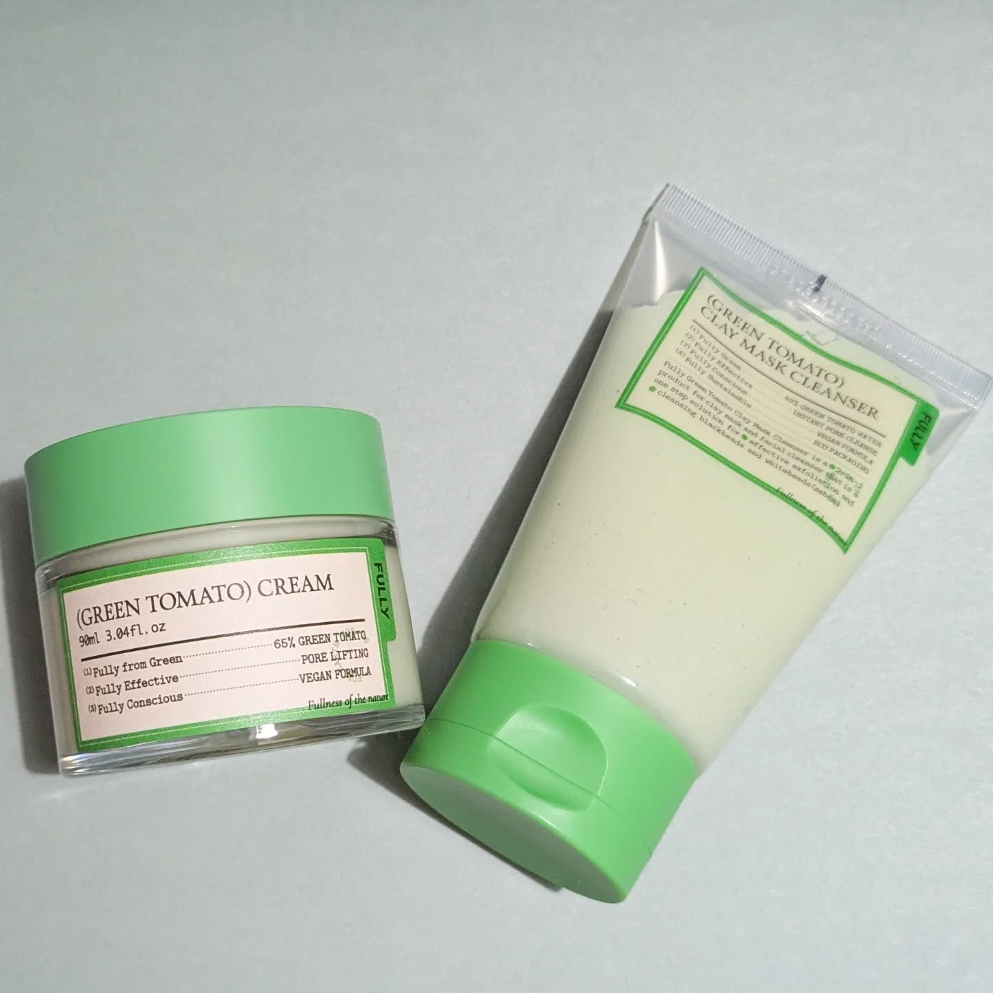 グリーントマトクレイマスククレンザー/FULLY/洗い流すパック・マスクを使ったクチコミ（1枚目）