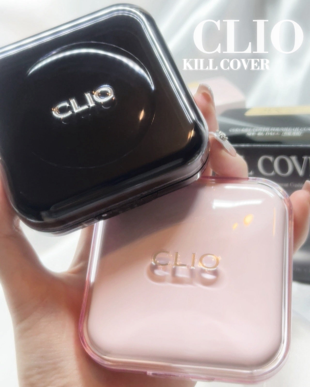 キルカバー メッシュ グロウ エッセンシャル クッション/CLIO/クッションファンデーションを使ったクチコミ(1枚目)