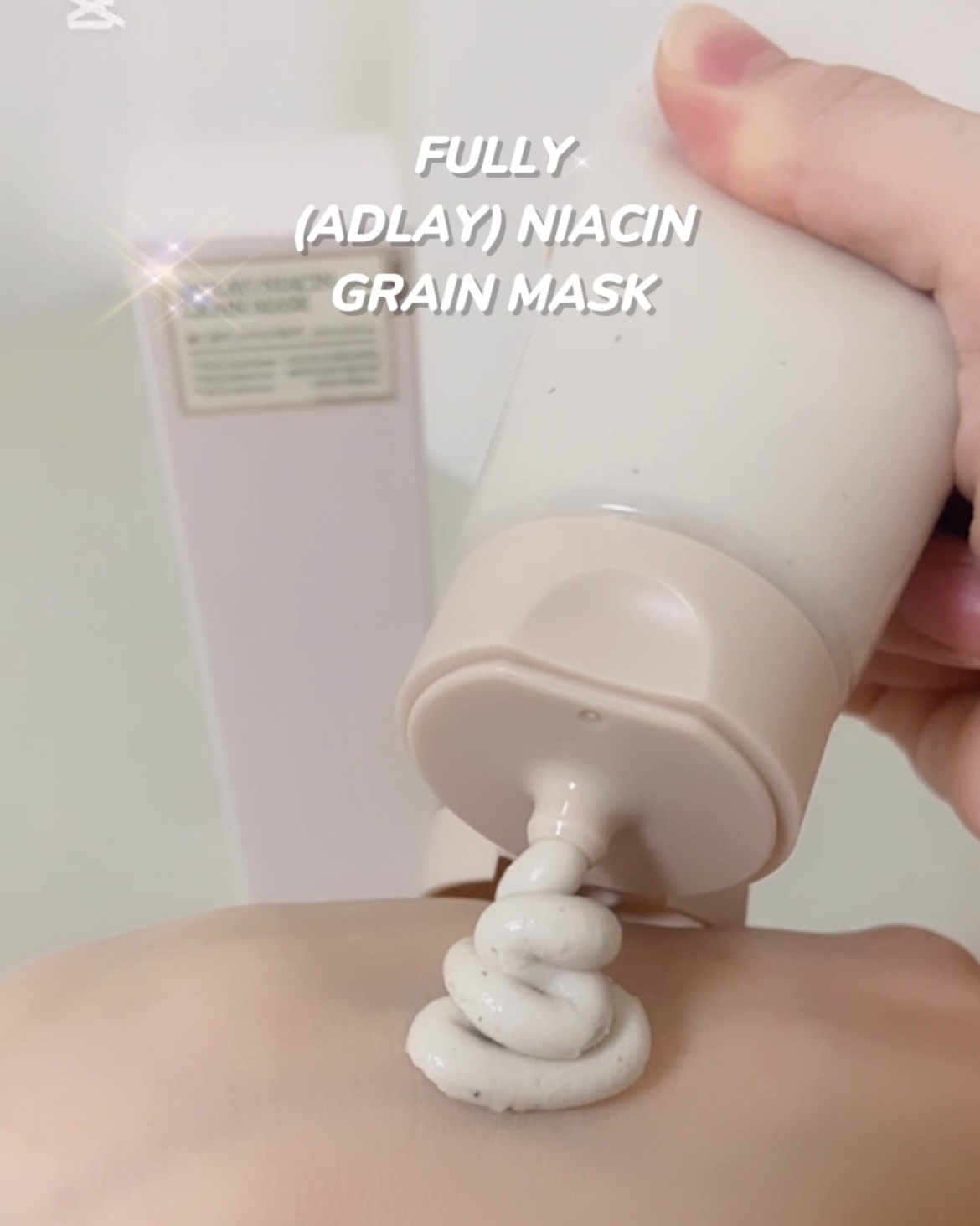 ハトムギナイアシンアミドマスクパック/FULLY/洗い流すパック・マスクを使ったクチコミ（3枚目）