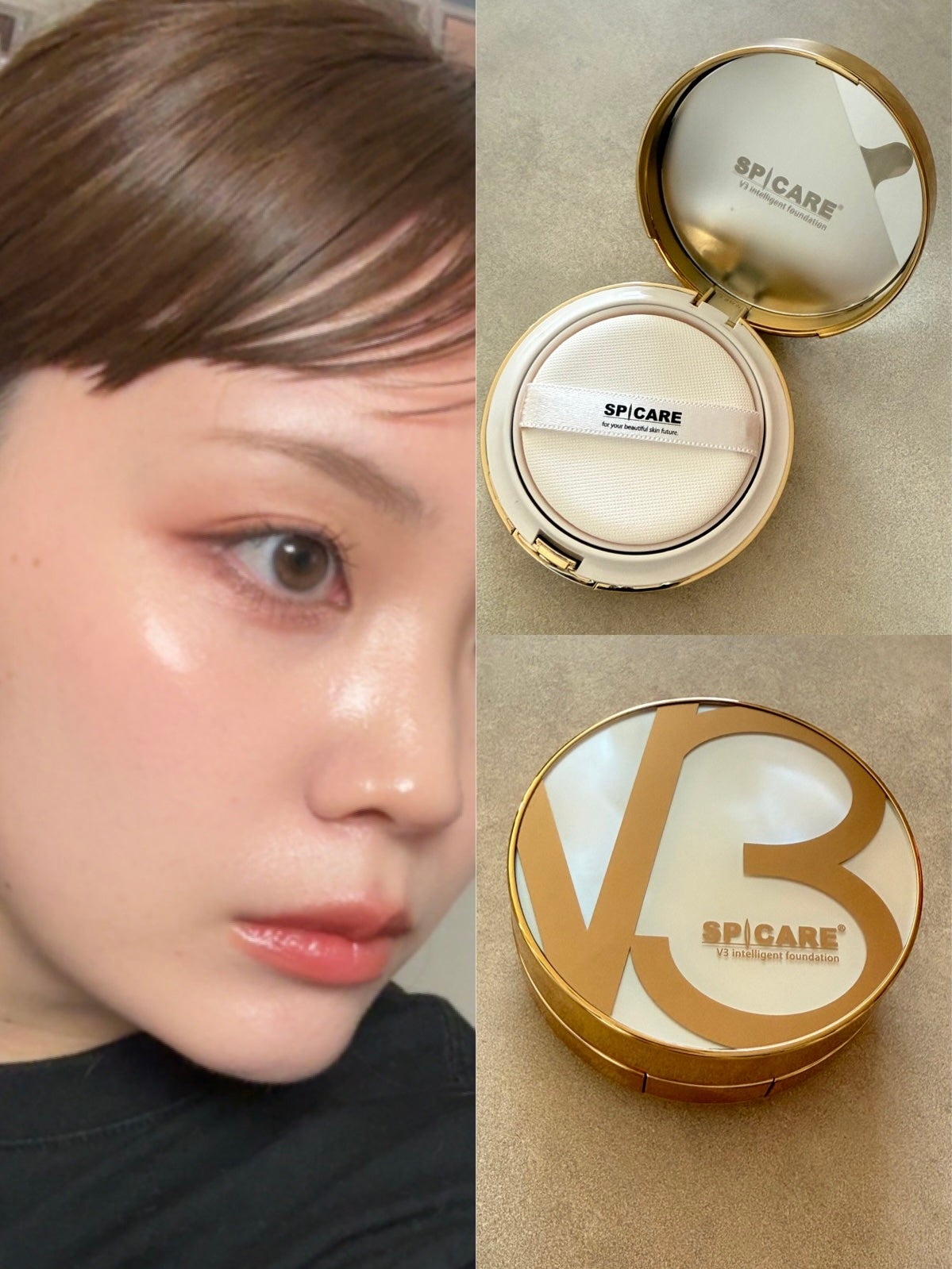 SPICARE V3 インテリジェント ファンデーション/SPICARE/クッションファンデーションを使ったクチコミ(2枚目)