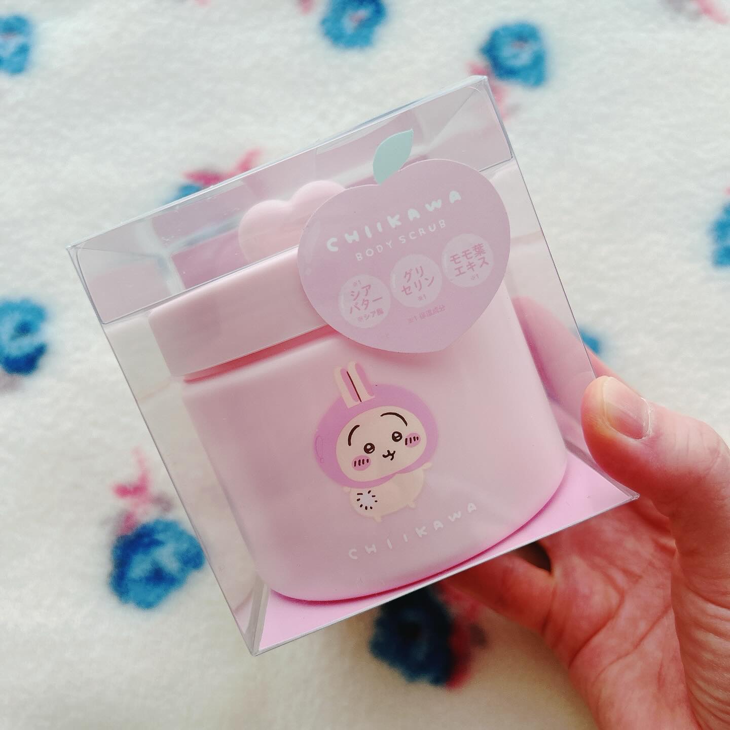 ちいかわ ピーチシリーズ ボディスクラブ ピーチの香り/SHOBIDO/ボディスクラブを使ったクチコミ（2枚目）