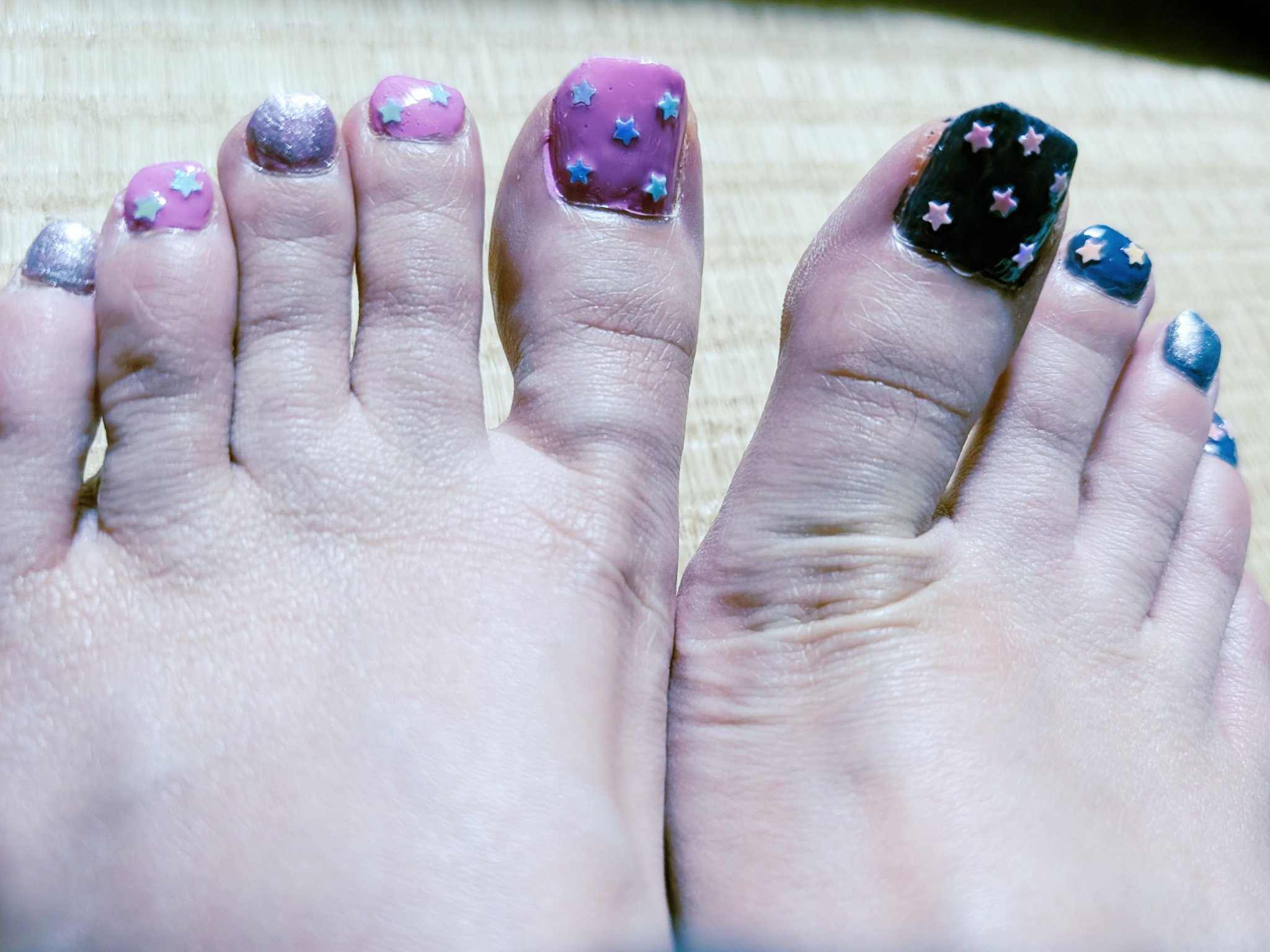 gene TOKYO ネイル/DAISO/マニキュアを使ったクチコミ（3枚目）