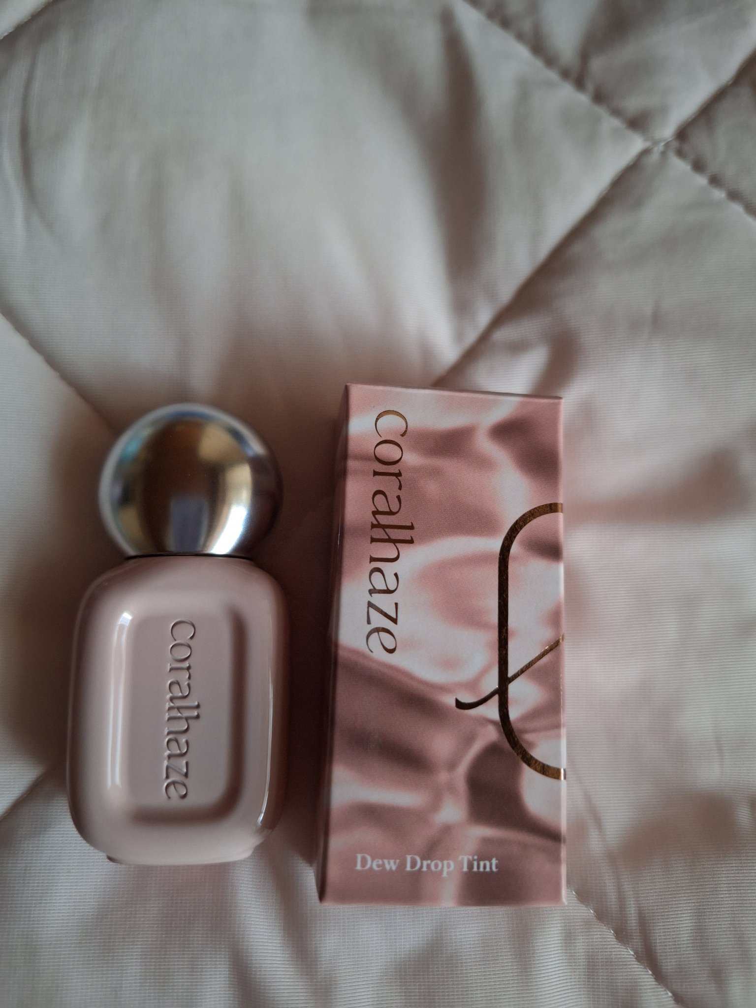 デュー ドロップ ティント 205 ハニーデュー/Coralhaze/リップティントを使ったクチコミ（1枚目）