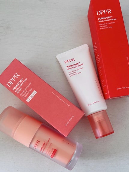 DPPR PDRN CUBE ミドルショットクリーム/DPPR/フェイスクリームを使ったクチコミ(1枚目)