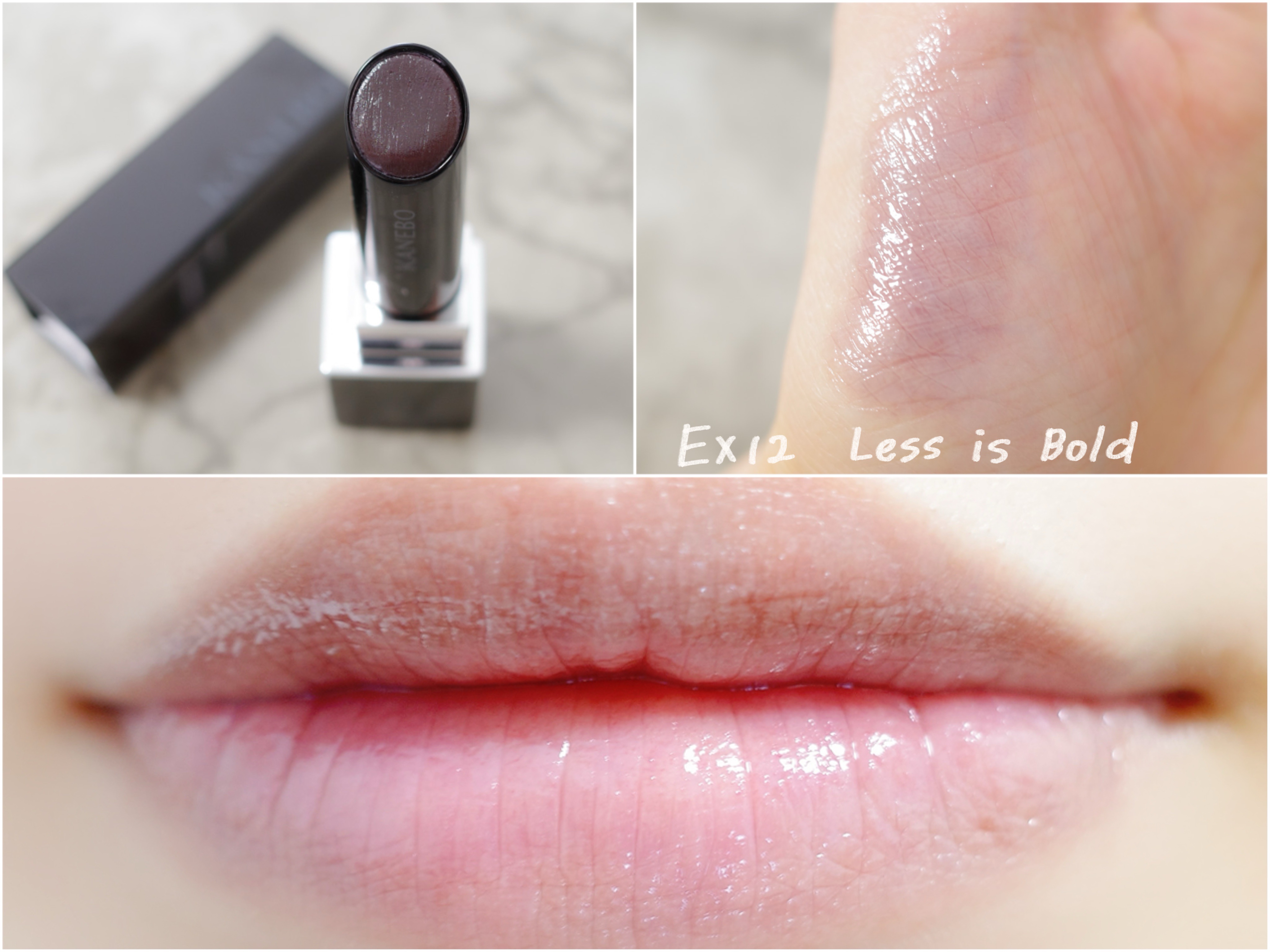 ルージュスターヴァイブラント EX12 Less is Bold/KANEBO/口紅を使ったクチコミ（1枚目）