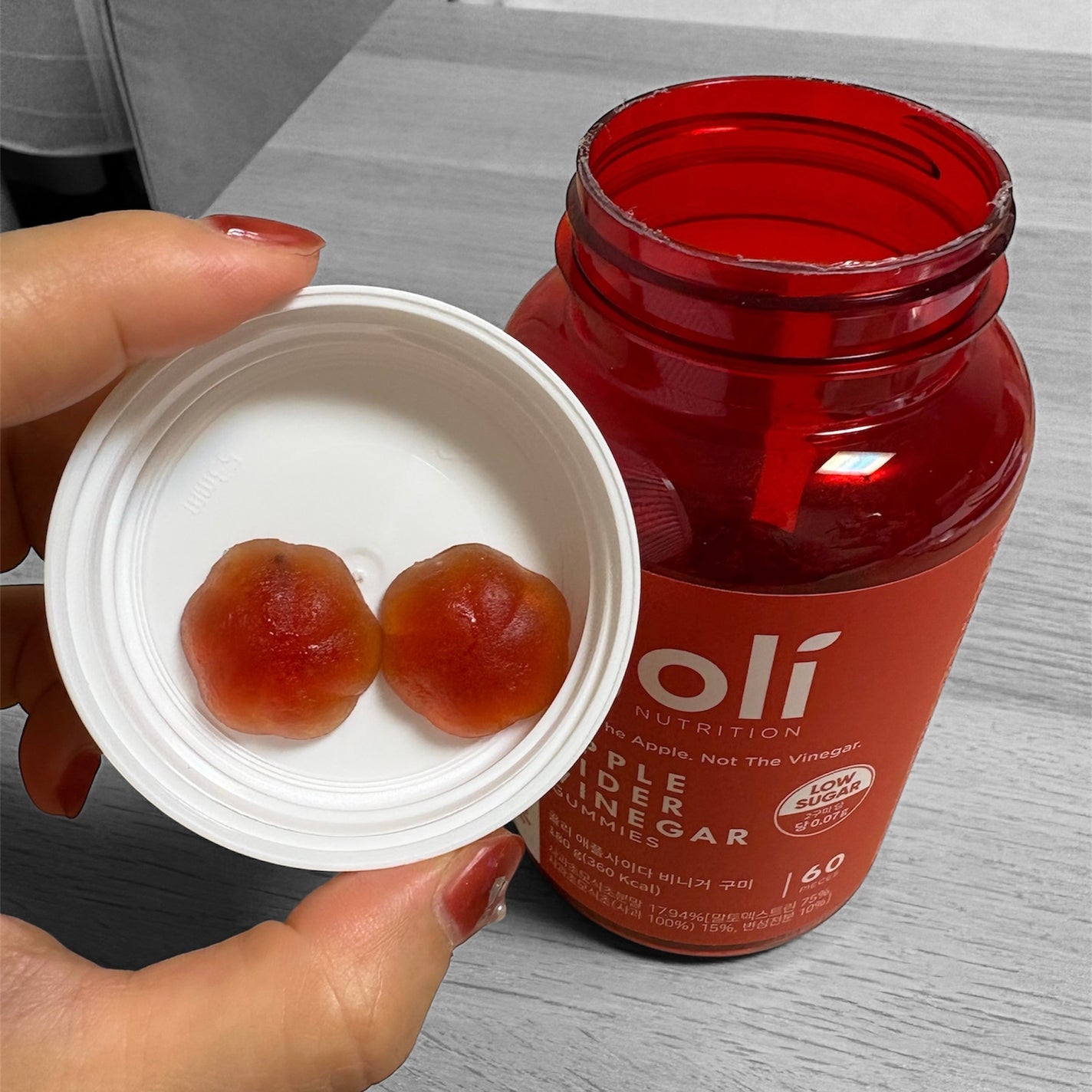 アップルサイダービネガーグミ/goli/健康サプリメントを使ったクチコミ(2枚目)