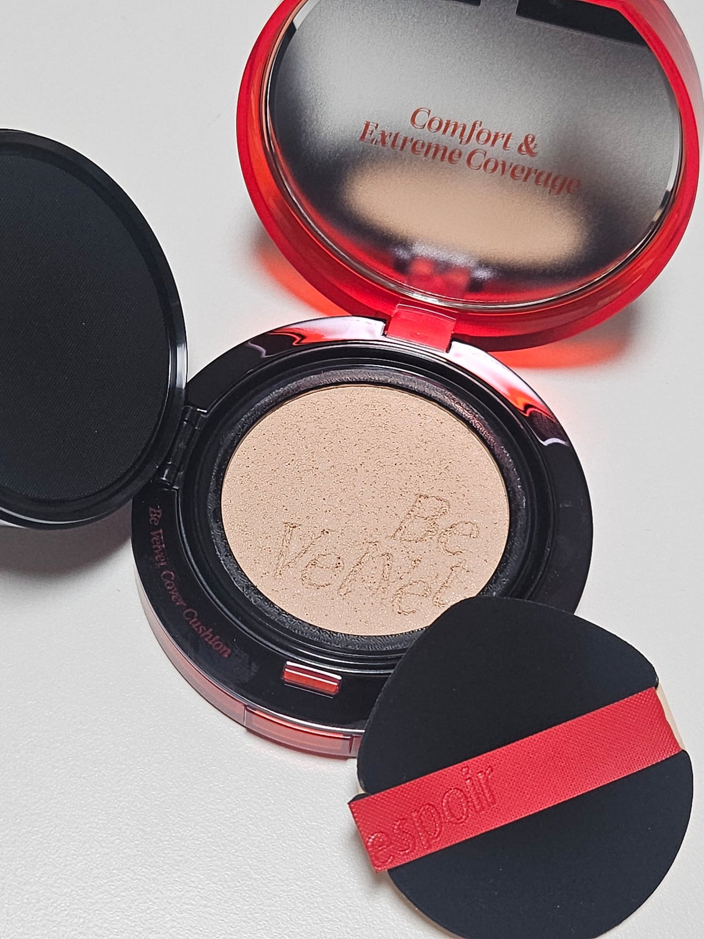 ビーベルベットカバークッション/espoir/クッションファンデーションを使ったクチコミ(2枚目)