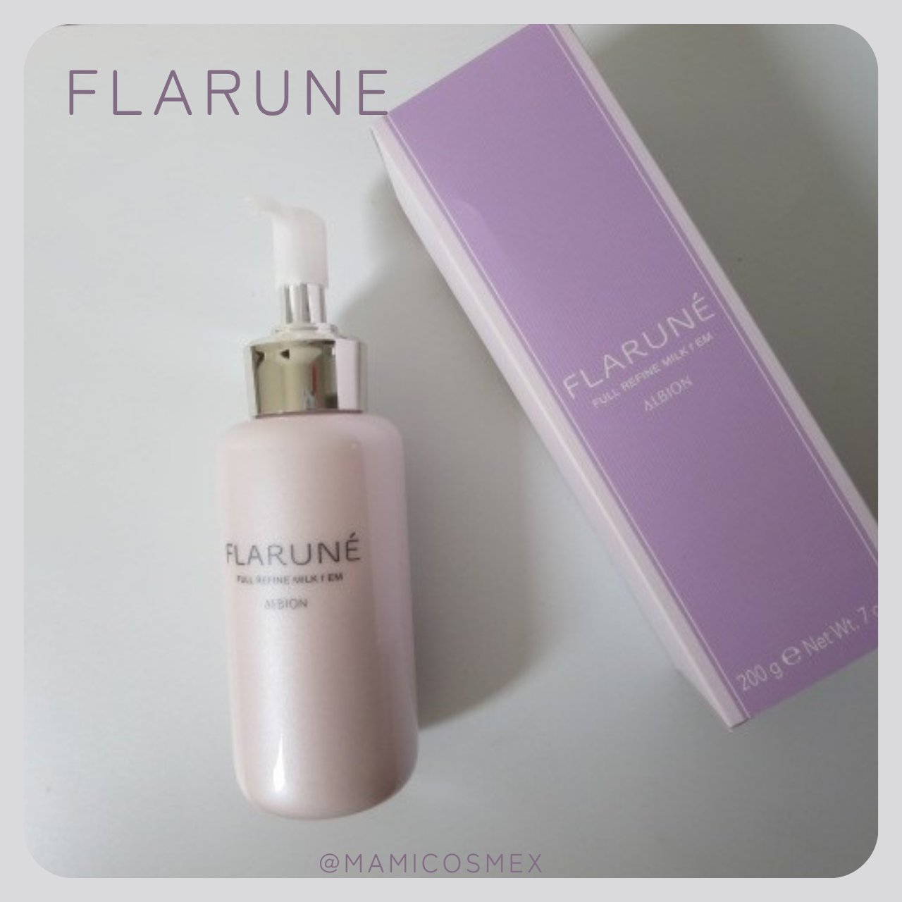 フラルネ フルリファイン ミルク f EM 200g/ALBION/乳液を使ったクチコミ（1枚目）