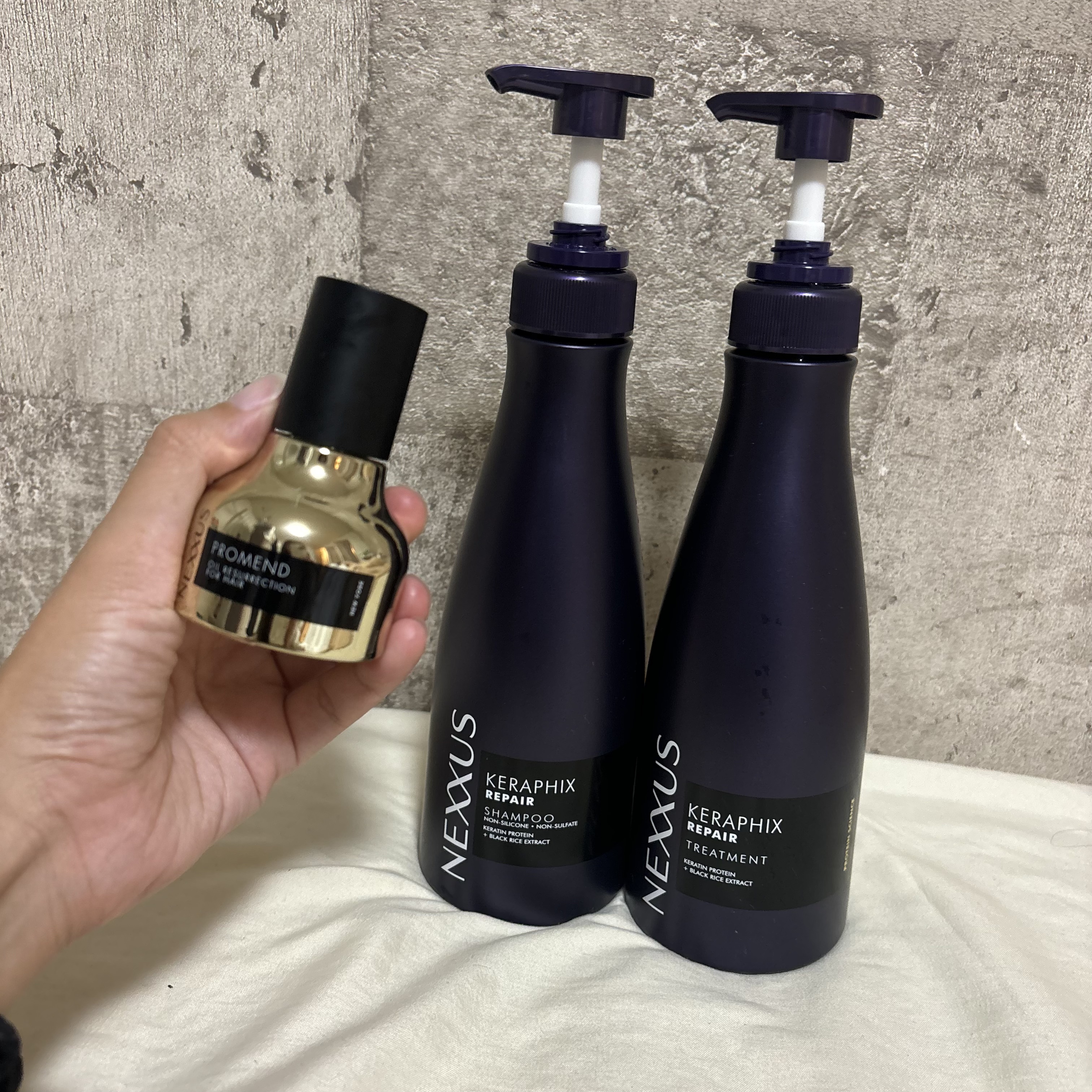ネクサス ケラフィックスリペア シャンプー/トリートメント/NEXXUS(ネクサス)/市販シャンプーを使ったクチコミ（1枚目）