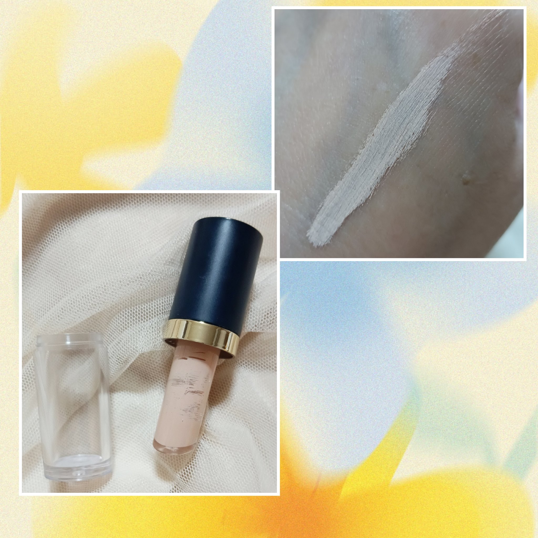 タトゥーウォータープルーフスカーコンシーラー 01 ライトベージュ/フォレンコス/リキッドコンシーラーを使ったクチコミ（2枚目）