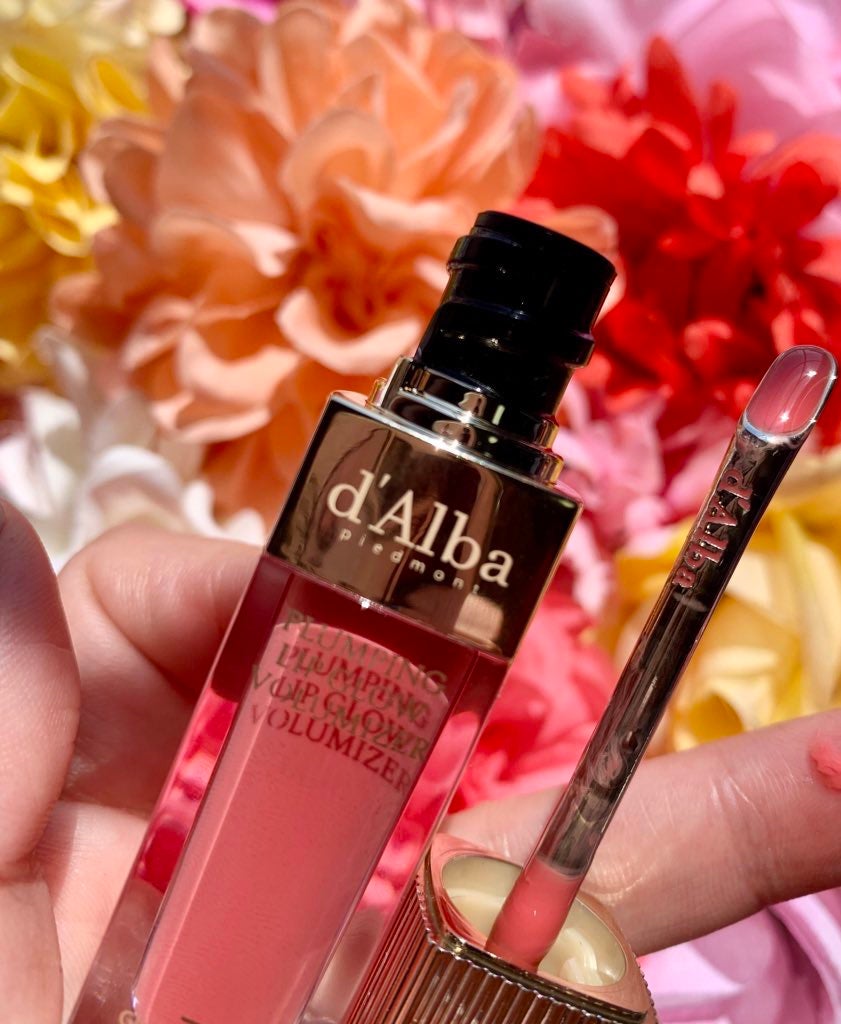 ダルバ プランピンクグロウボリューマイザー/ダルバ/リップグロスを使ったクチコミ(2枚目)