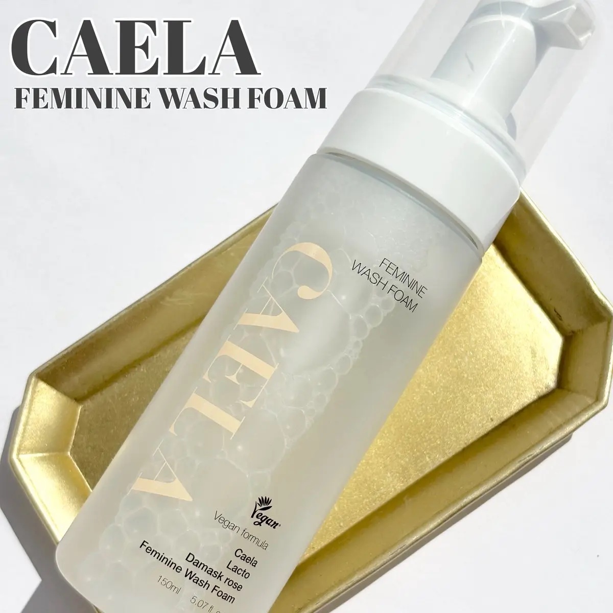 フェミニンウォッシュフォーム/CAELA/ボディソープを使ったクチコミ（1枚目）