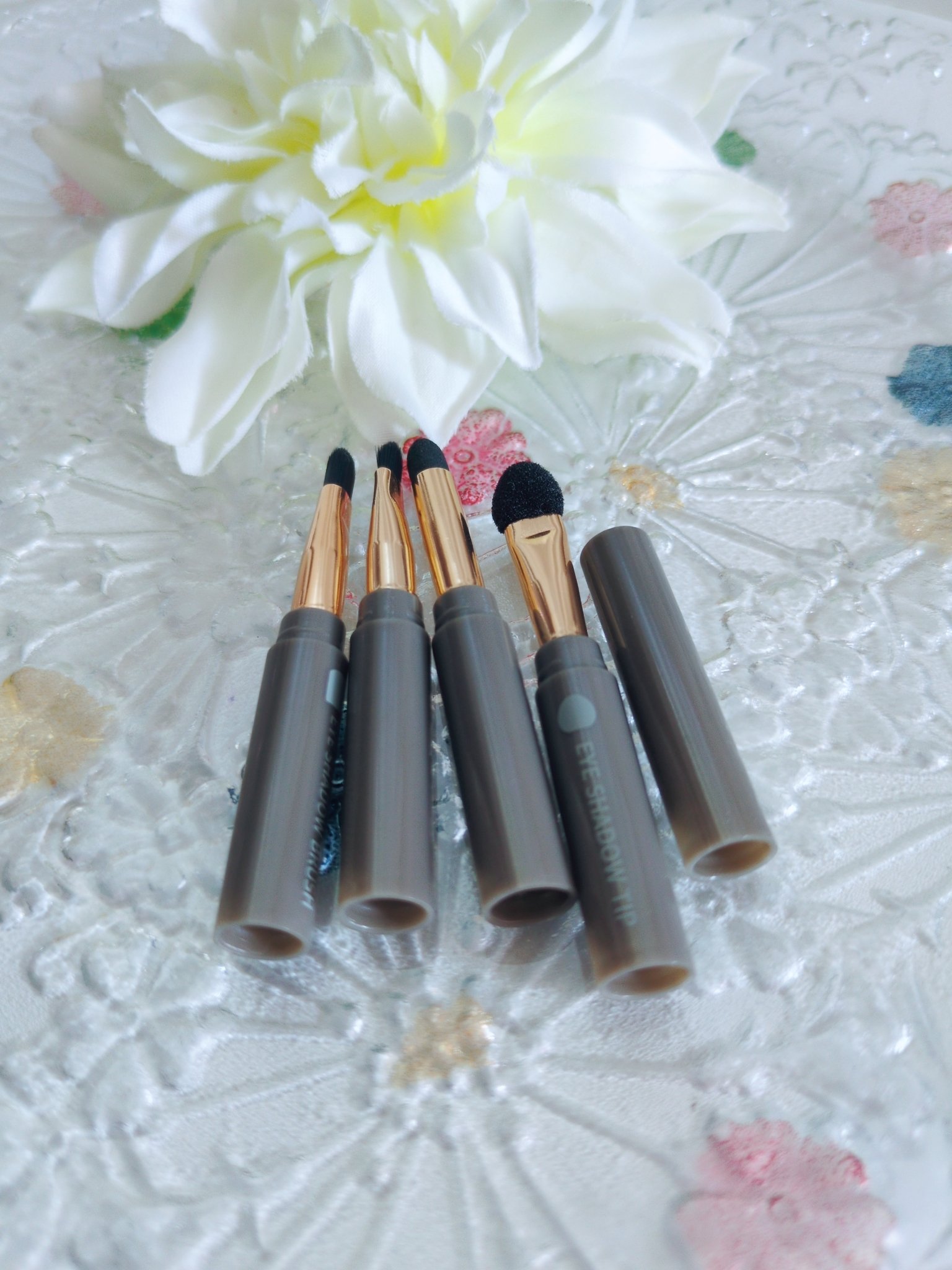 ロケット型 メイクブラシ/DAISO/メイクブラシを使ったクチコミ（2枚目）