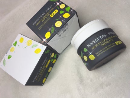 スムースクレンジングバーム ディープブラック GL+/PERFECT ONE  FOCUS/クレンジングバームを使ったクチコミ(1枚目)