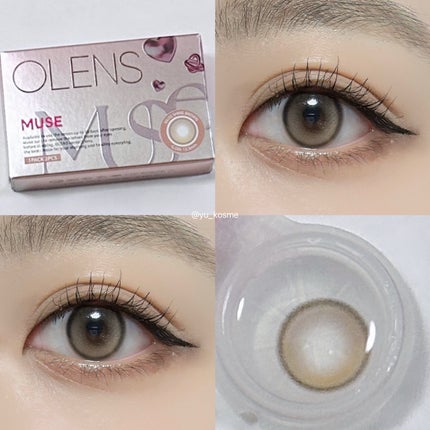 MUSE 1month/OLENS/1ヶ月(1MONTH)カラコンを使ったクチコミ(5枚目)