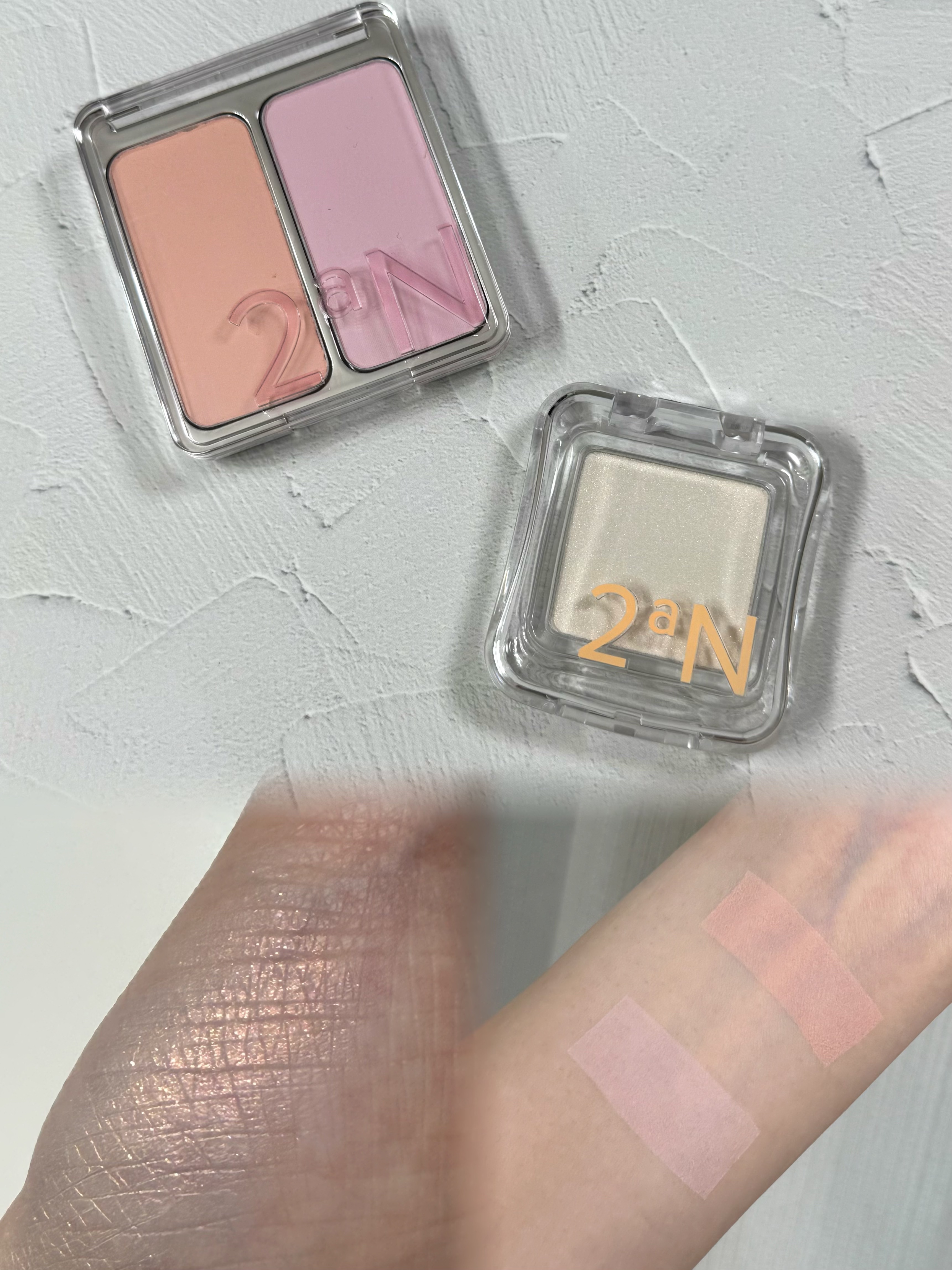 ピュアグラッシュ ハイライター/2aN/パウダーハイライトを使ったクチコミ（3枚目）