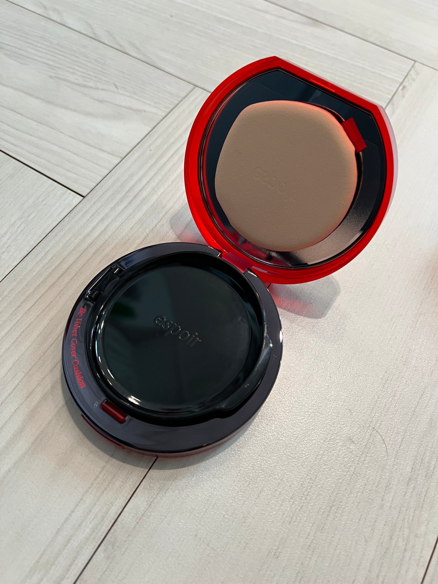 ビーベルベットカバークッション/espoir/クッションファンデーションを使ったクチコミ(2枚目)