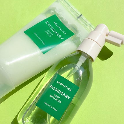 ローズマリー スカルプ スクラブ/AROMATICA/ヘッドスクラブを使ったクチコミ(1枚目)