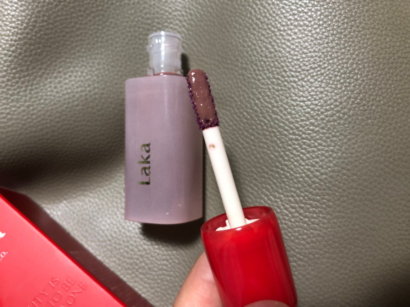 ポッピングバルーンティント/Laka/リップティントを使ったクチコミ(2枚目)