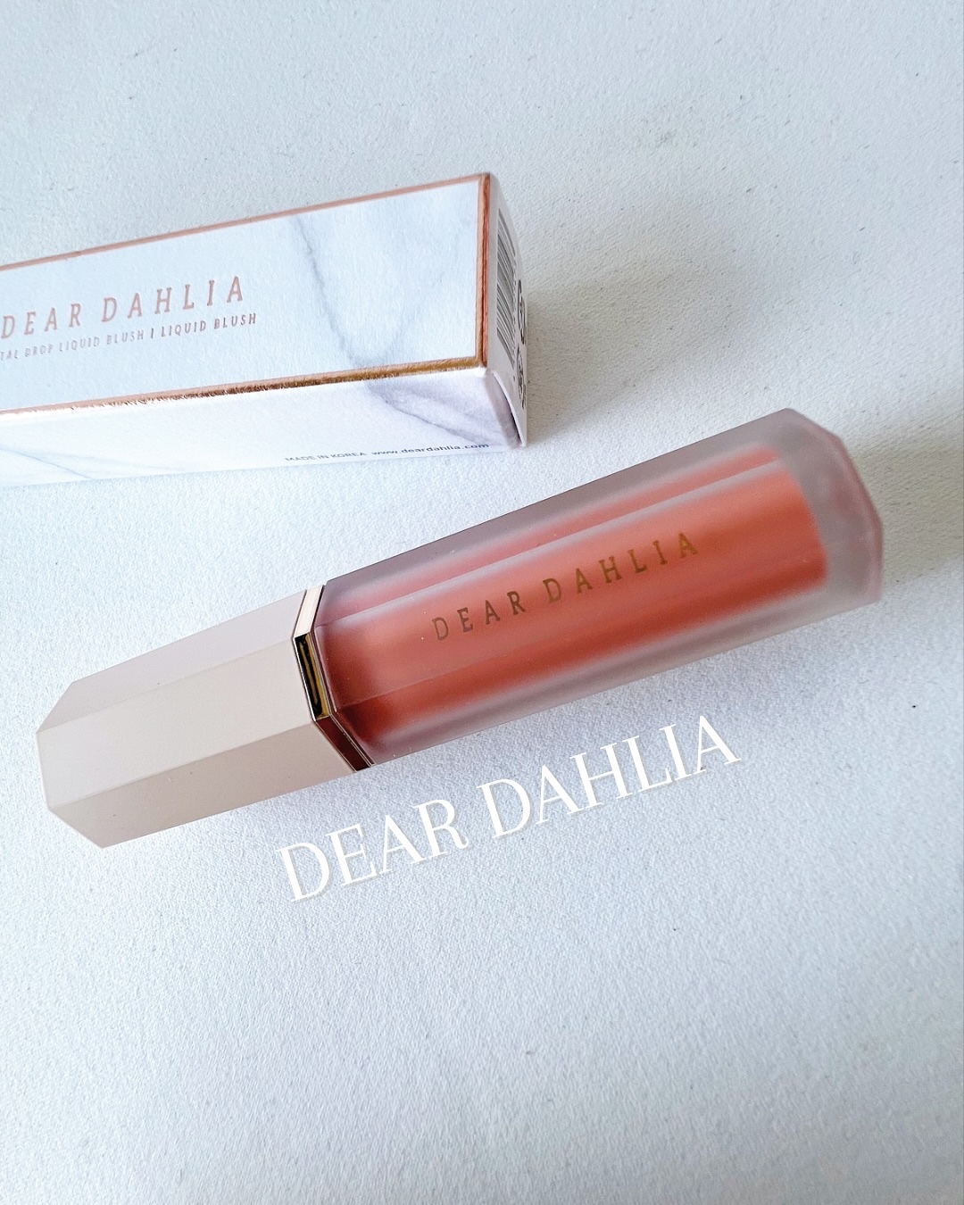 ペタルドロップリキッドブラッシャー/DEAR DAHLIA/リキッドチークを使ったクチコミ（1枚目）