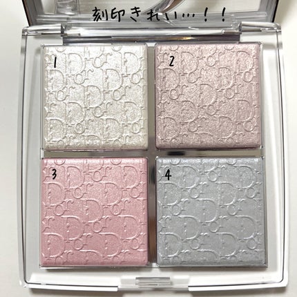 バックステージ グロウ マキシマイザー パレット/Dior/ハイライトを使ったクチコミ(2枚目)