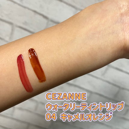 ウォータリーティントリップ/CEZANNE/リップティントを使ったクチコミ(1枚目)