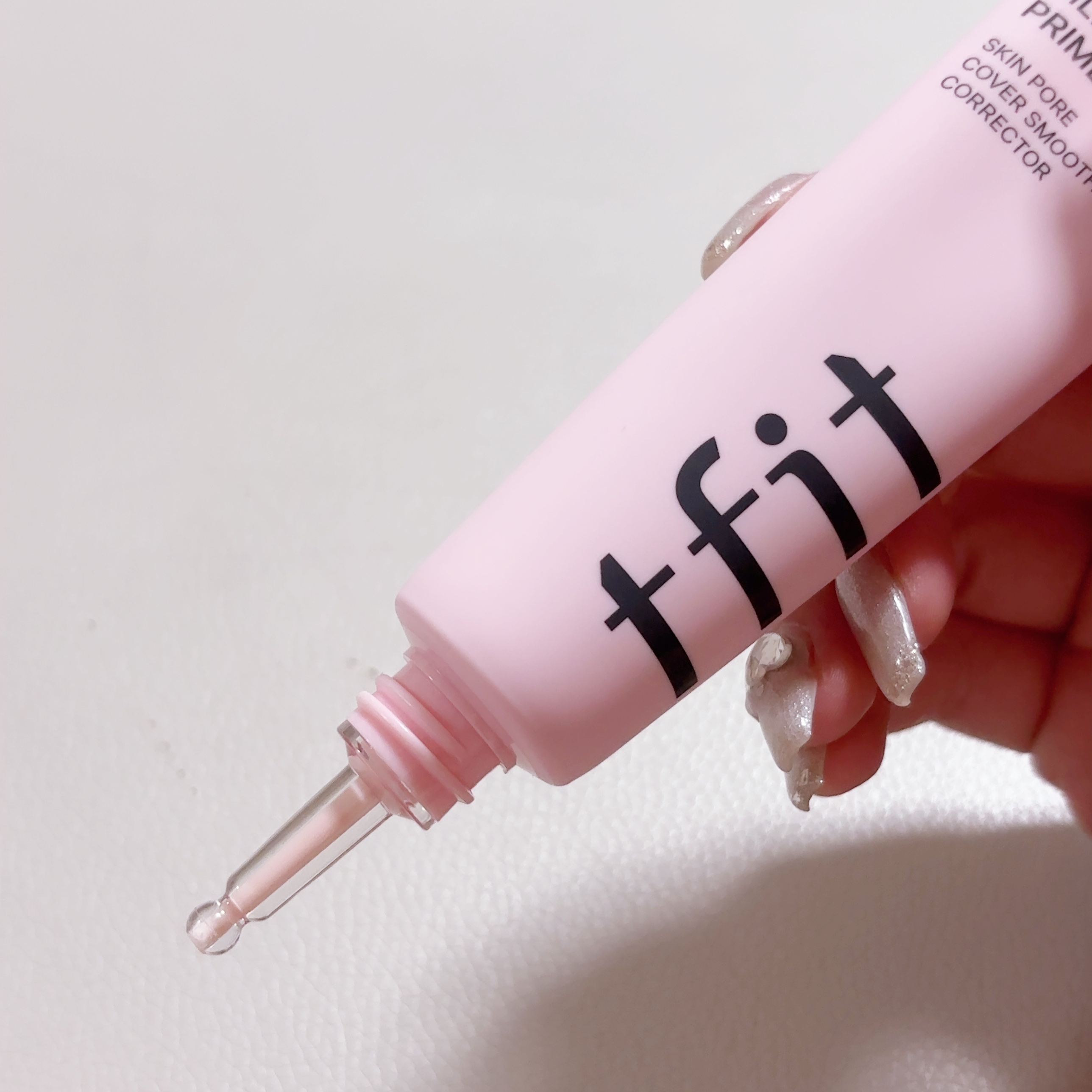 デリケートシルクベールアートプライマー/TFIT/化粧下地を使ったクチコミ（2枚目）