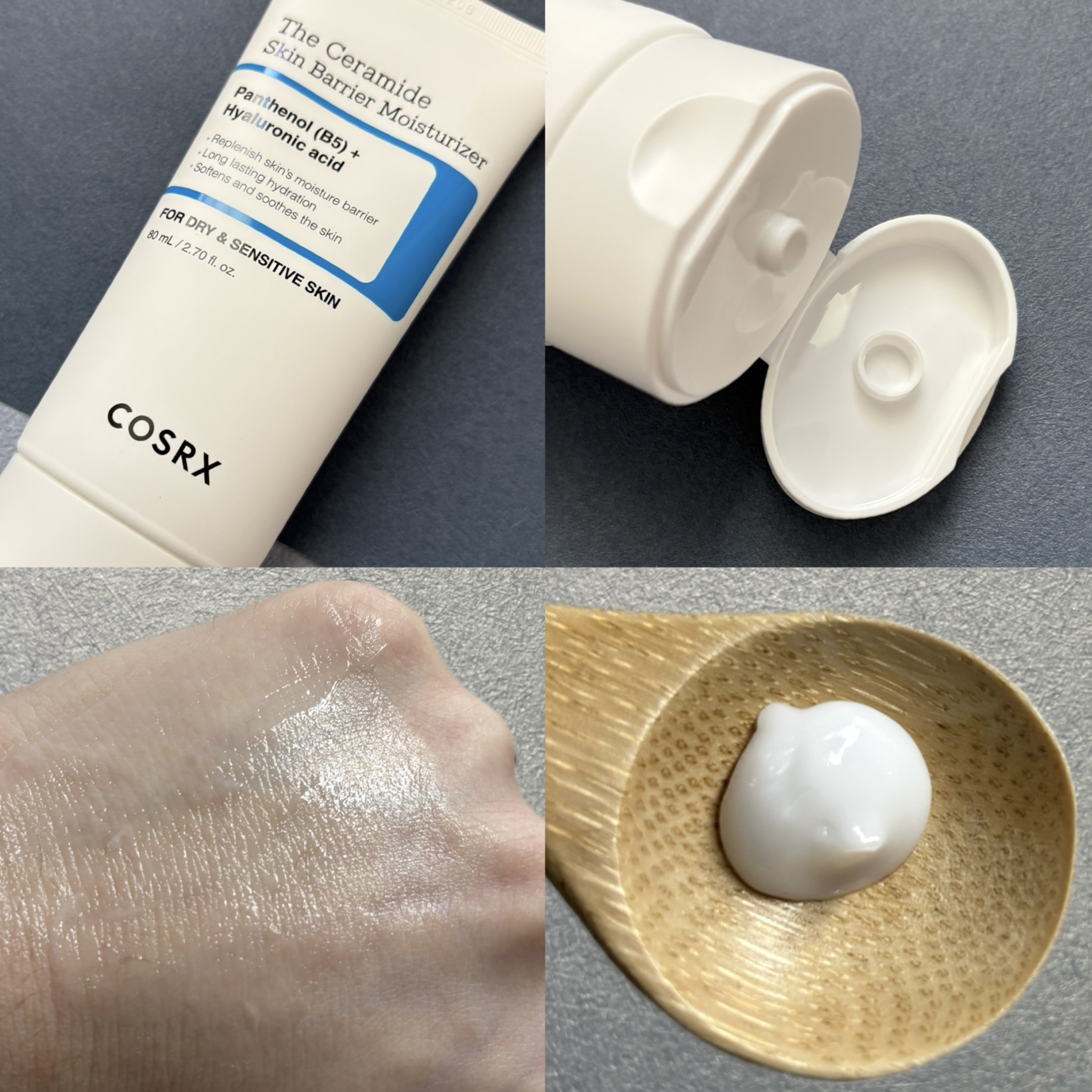 RXザ・セラミドスキンバリアモイスチャライザー/COSRX/フェイスクリームを使ったクチコミ（3枚目）