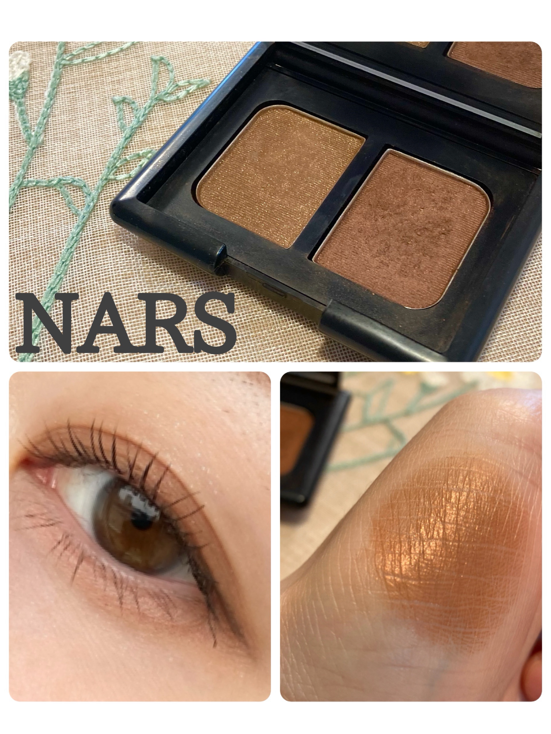 デュオアイシャドー/NARS/アイシャドウパレットを使ったクチコミ（1枚目）