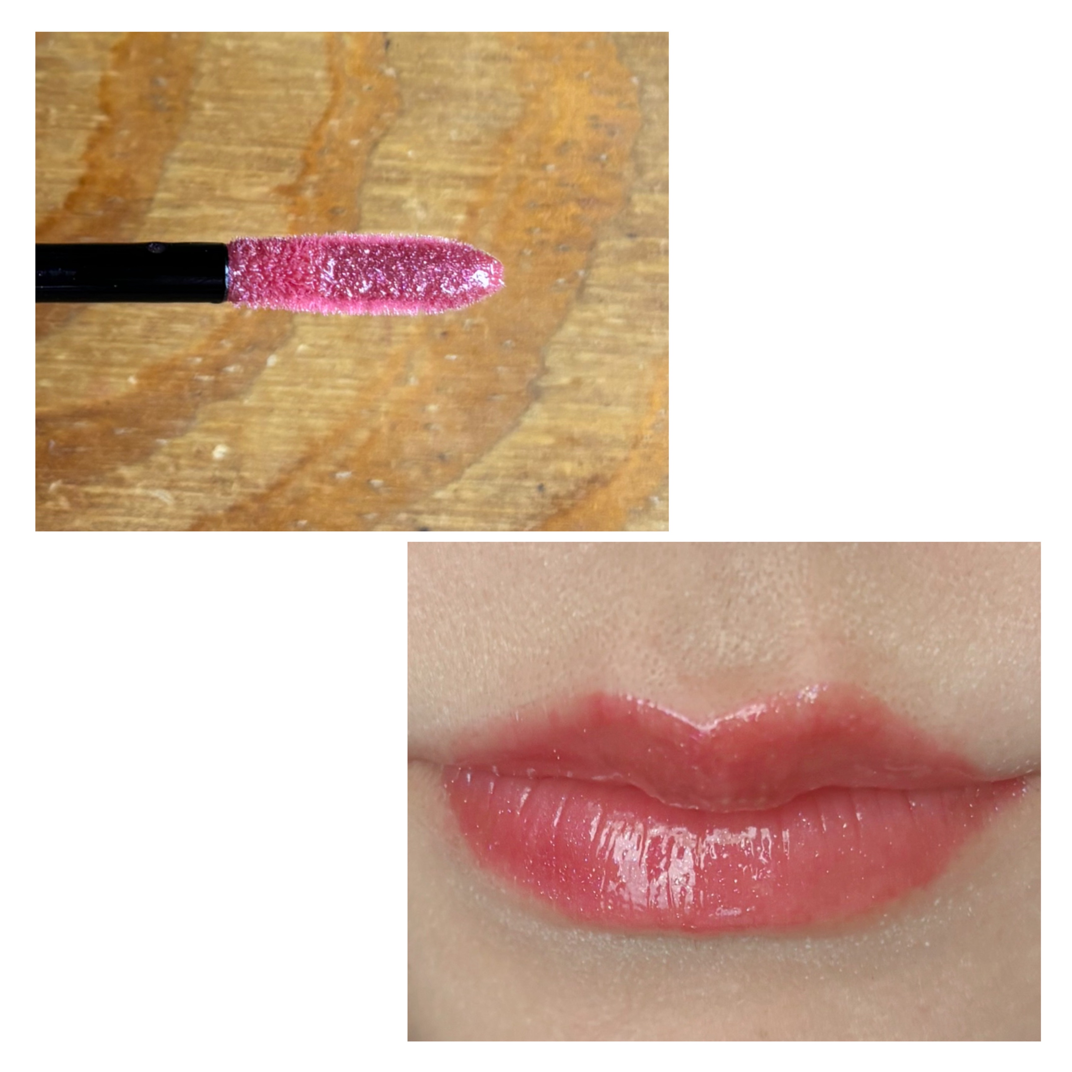 キラティントグロス/WHOMEE/リップティントを使ったクチコミ（2枚目）