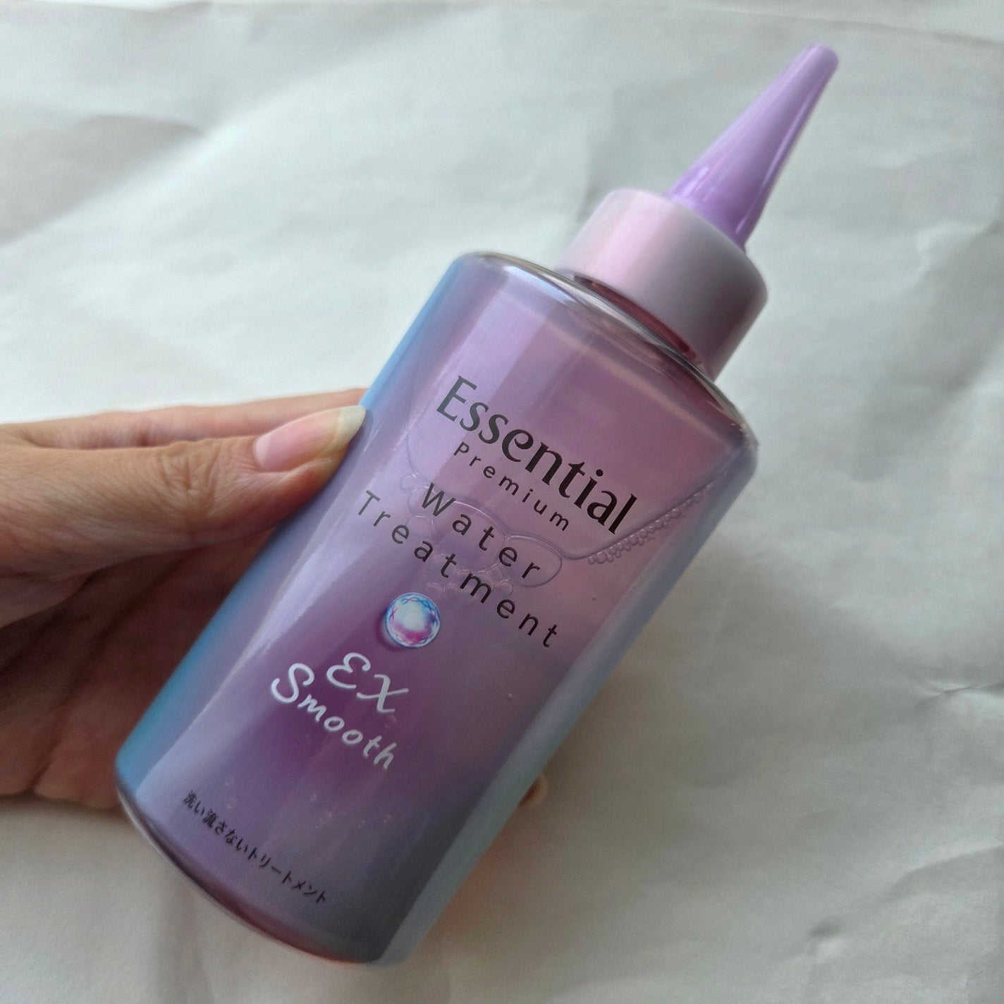 エッセンシャル プレミアム ウォータートリートメント EXスムース/エッセンシャル/アウトバストリートメントを使ったクチコミ(4枚目)