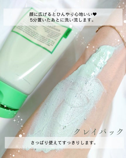 グリーントマトクレイマスククレンザー/FULLY/洗い流すパック・マスクを使ったクチコミ(4枚目)