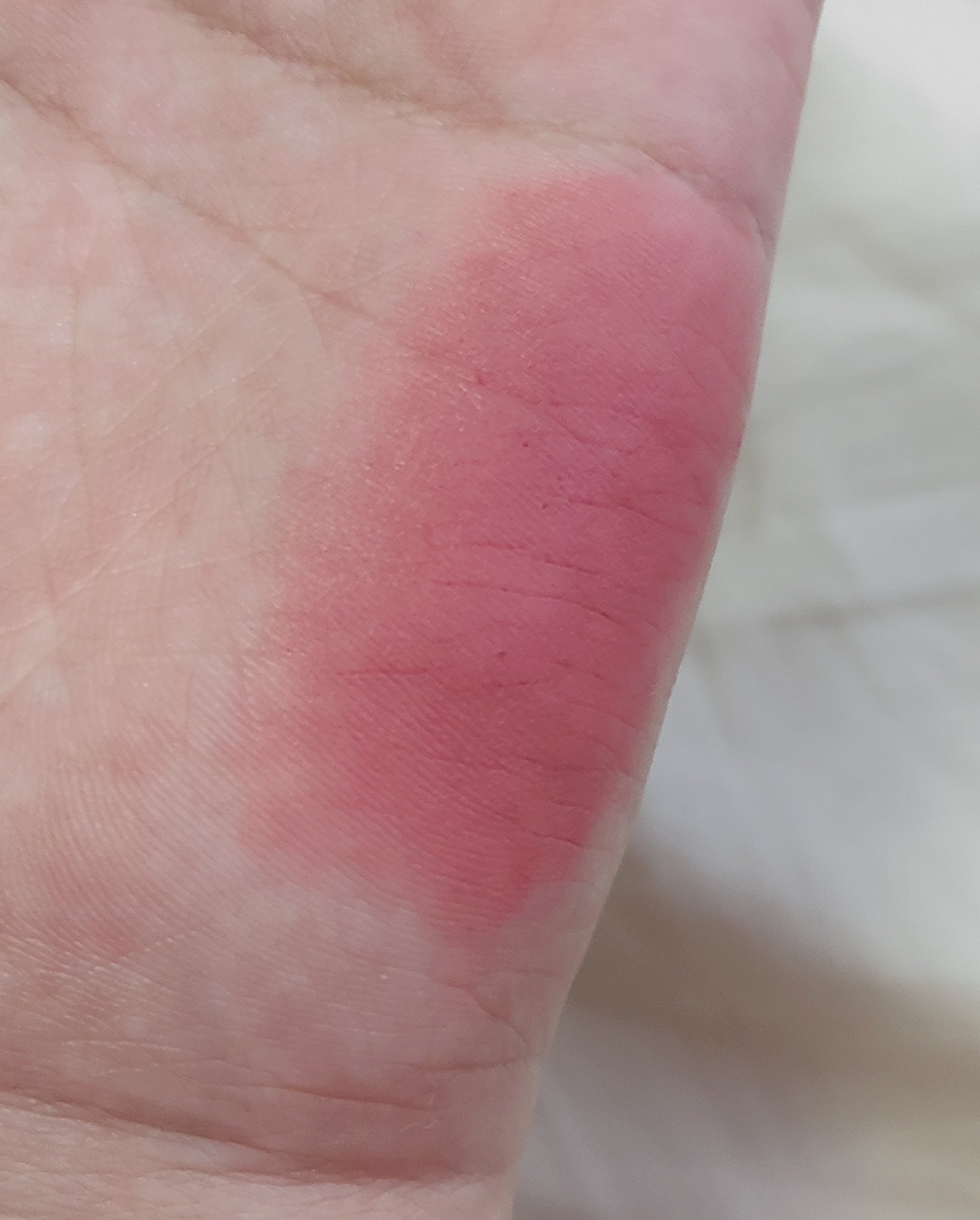 rom&nd ブラーファッジティント 13 クーリングアップ(COOLING UP)/rom&nd/リップティントを使ったクチコミ（2枚目）