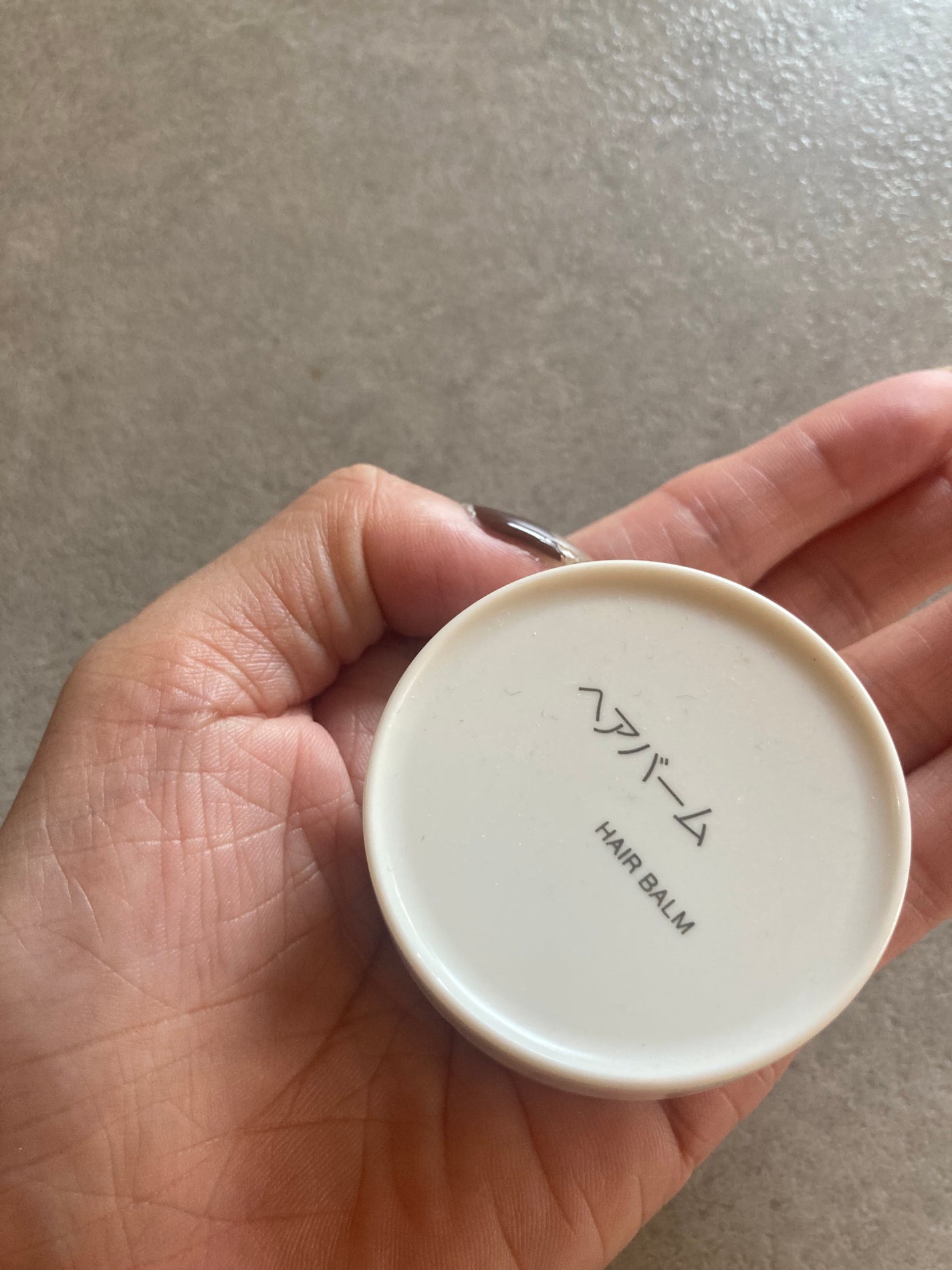 ヘアバーム/無印良品/ヘアバームを使ったクチコミ(1枚目)