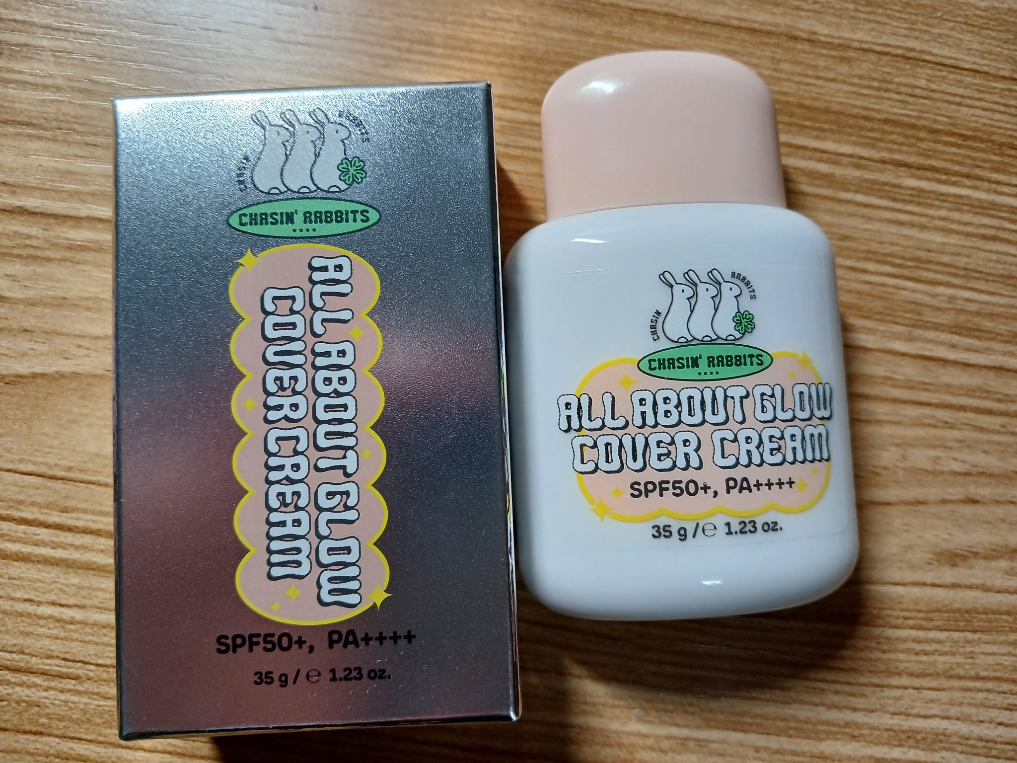 オールアバウトグロウカバークリーム/CHASIN'RABBITS/日焼け止めクリームを使ったクチコミ（2枚目）