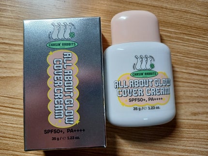 オールアバウトグロウカバークリーム/CHASIN'RABBITS/日焼け止めクリームを使ったクチコミ(2枚目)