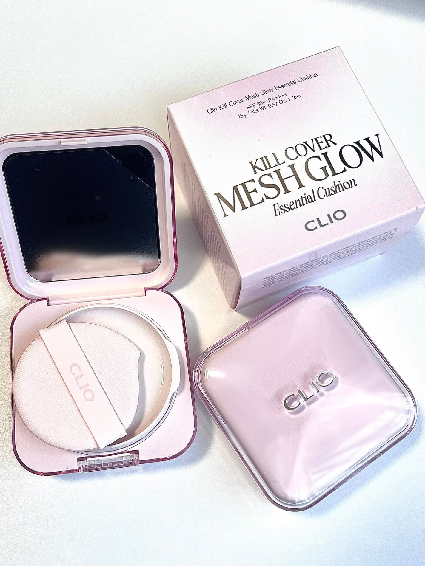 キルカバー メッシュ グロウ エッセンシャル クッション/CLIO/クッションファンデーションを使ったクチコミ(1枚目)