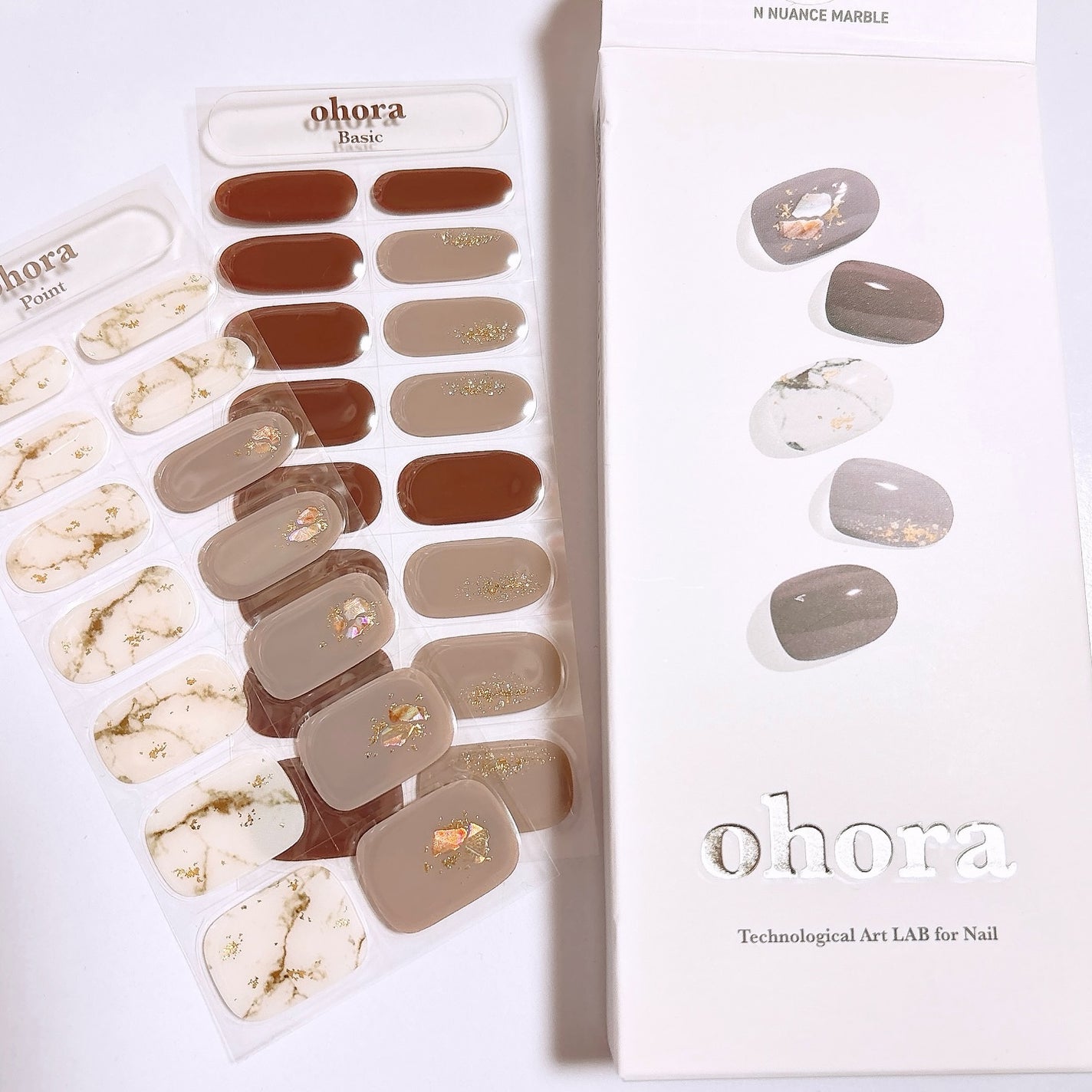 セミキュアジェルネイル(ハンド)/ohora/ネイルシールを使ったクチコミ(3枚目)