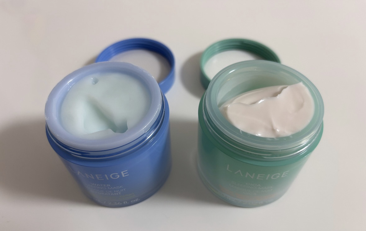 シカスリーピングマスク N/LANEIGE/フェイスクリームを使ったクチコミ（2枚目）