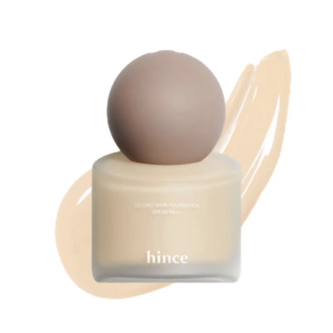 セカンドスキンファンデーション 21 アイボリー/hince/リキッドファンデーションを使ったクチコミ（1枚目）