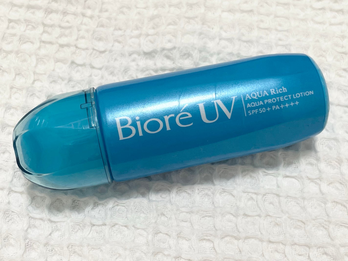 ビオレUV アクアリッチ アクアプロテクトローション(水層パック)/ビオレ/日焼け止めローションを使ったクチコミ(1枚目)