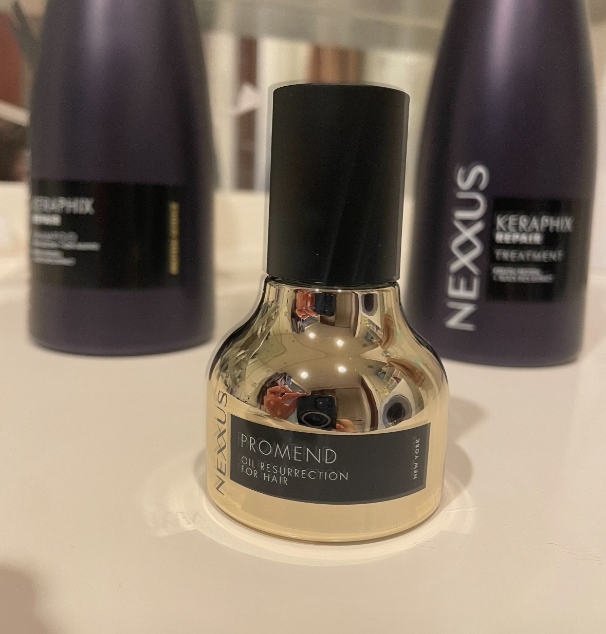 ネクサス プロメンド オイルリザレクション ヘアオイル/NEXXUS(ネクサス)/ヘアオイルを使ったクチコミ（2枚目）