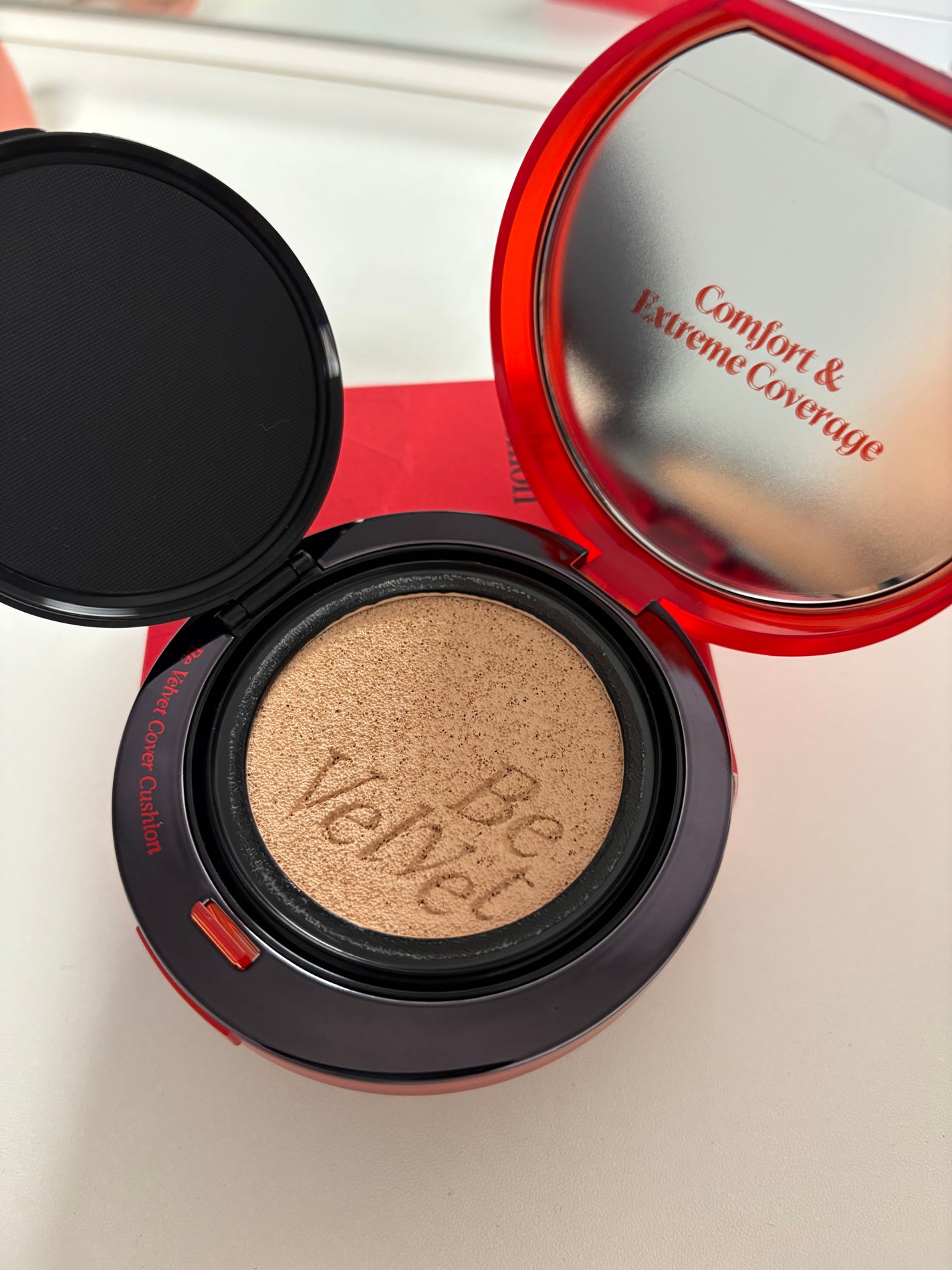 ビーベルベットカバークッション/espoir/クッションファンデーションを使ったクチコミ(2枚目)